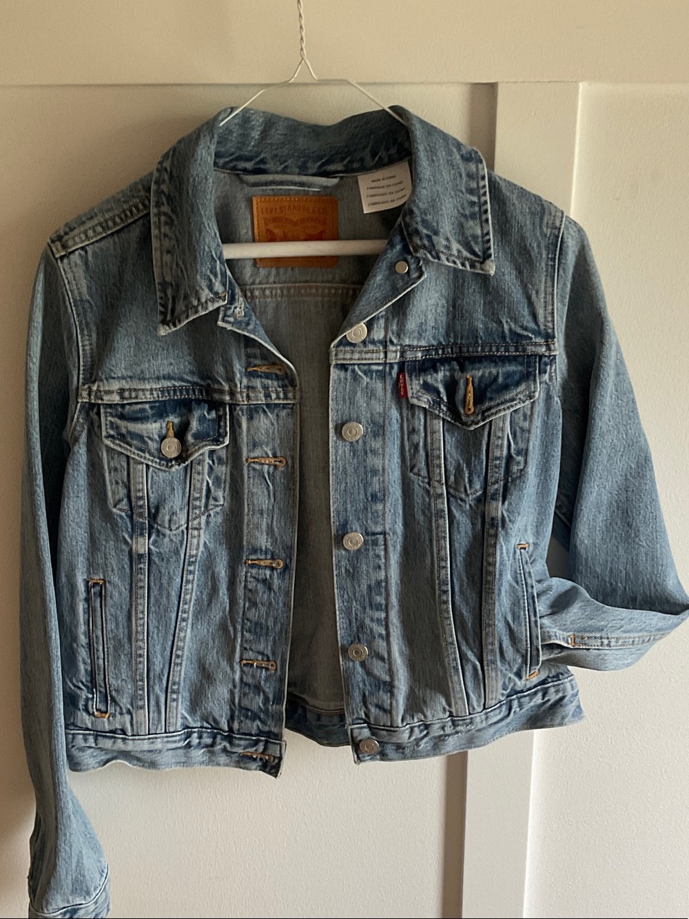 Levi's Light Blue Denim Jacket - Women's Jean Trucker